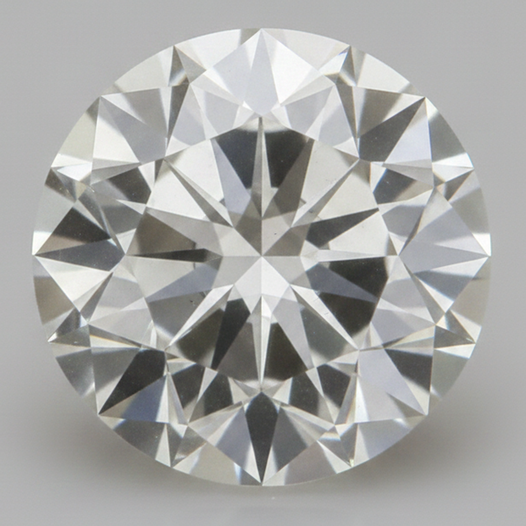 Natural Natural F VS1 Old European Cut Loose Diamond 2.5 Carat Earth Mined Round