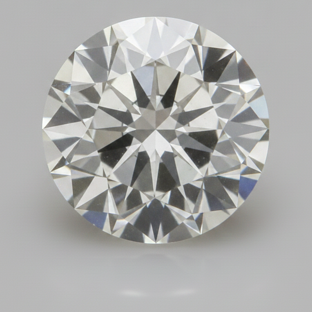 Natural Natural F VS1 Old European Cut Loose Diamond 2.5 Carat Earth Mined Round