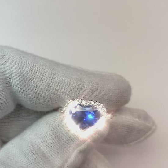 Sapphire Engagement Ring