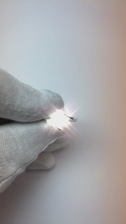 Solitaire Round 1.25 Carats Real Natural Earth Mined Diamond Wedding Ring White Gold 14K