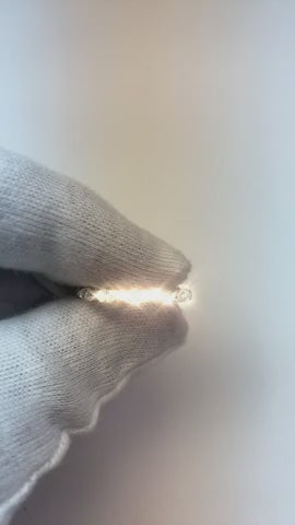 1.30 Carats White Gold Women Marquise Cut Eternity Natural Earth Mined Diamond Band