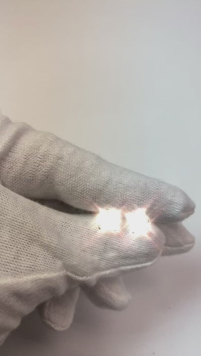 2.70 Ct. Round Solitaire Natural Earth Mined Diamond Lady Stud Earring White Gold 14K