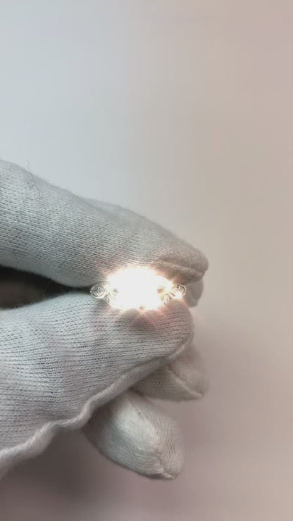 Old Mine Cut Natural Earth Mined Diamond Engagement Ring Split Shank 1.60 Carats Women Jewelry