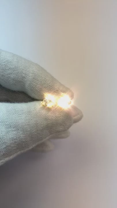 Natural Earth Mined Diamond Stud Earring 2.80 Carats