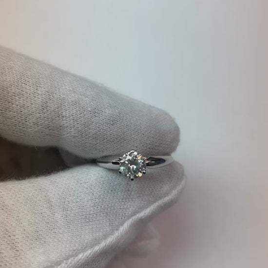  Solitaire Engagement Ring