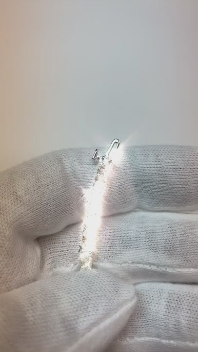 5 Carats Round Real Natural Earth Mined Diamond Tennis Bracelet Yellow Gold 14K