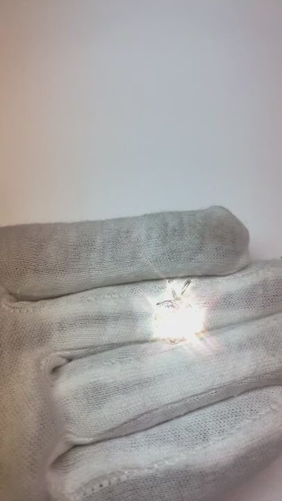 Big Heart Natural Earth Mined Diamond Necklace Pendant 3 Carats White Gold Prong Set