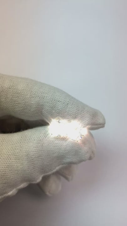 White Gold 14K Sparkling 4 Ct Round Cut Natural Earth Mined Diamonds Studs Earrings