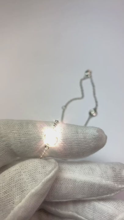 4 Carats Yard Genuine Natural Diamond Diamonds Necklace Pendant Rose Gold Yards