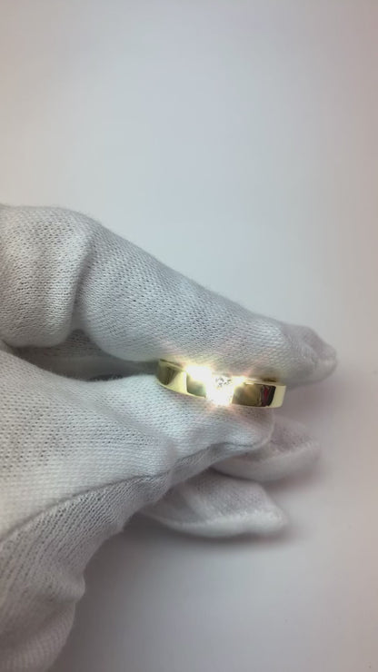 Tension Set Round Diamond Promise Men's Ring 0.50 Carats Jewelry