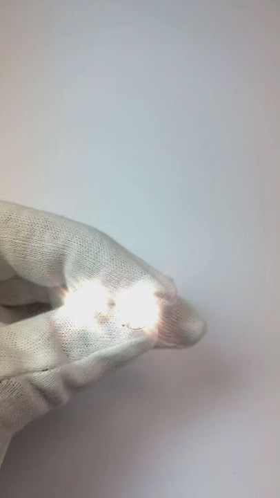 Big 6 Carat Natural Earth Mined Diamonds Stud Earrings White Gold New