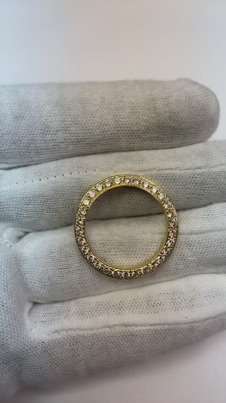 1 Carat 26 Mm Diamond Bezel To Fit Rolex Datejust Or Date Or President Watch