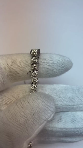 Real  30 Pointer Tennis Bracelet Diamond