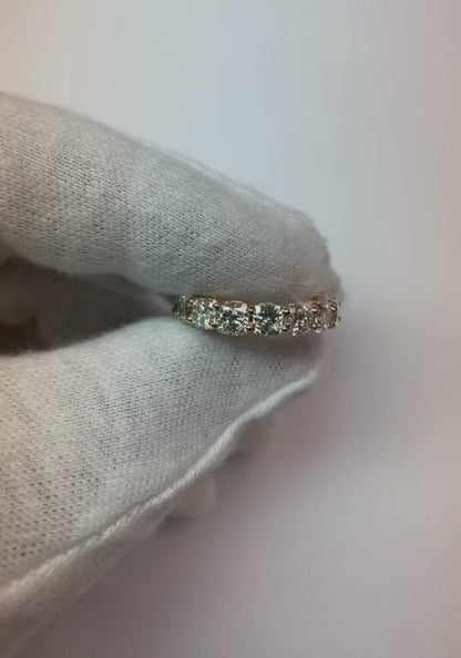 Mined Diamonds Eternity Band
