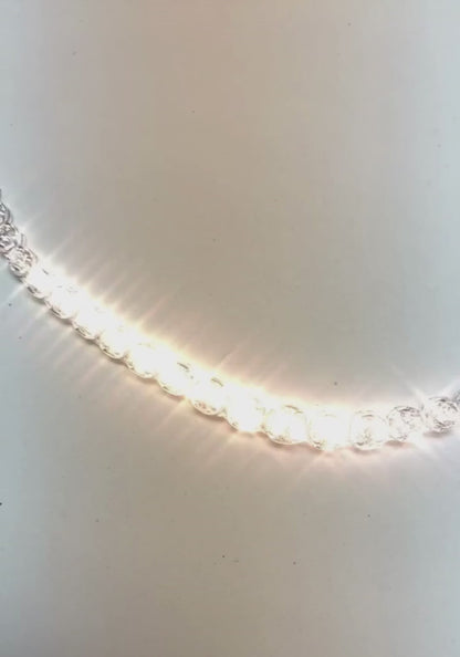 Tennis Natural Diamond Diamond Necklace For Women