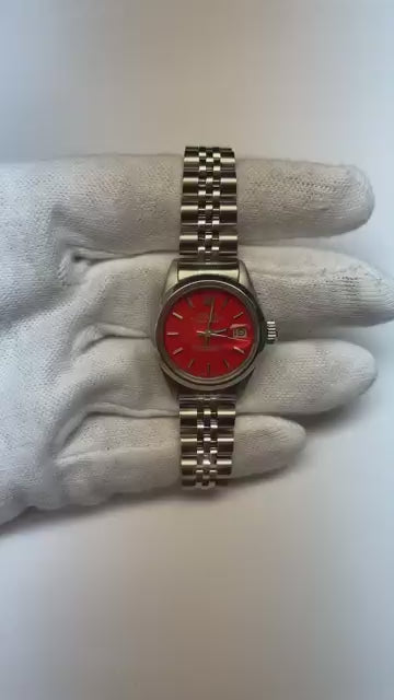 Rolex Datejust 26mm Green Stick Dial Stainless Steel Women Watch