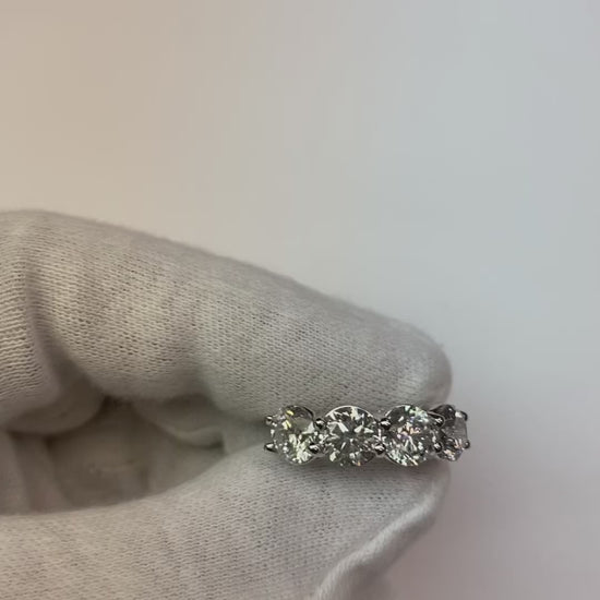 4 Stone Round Diamond Ring
