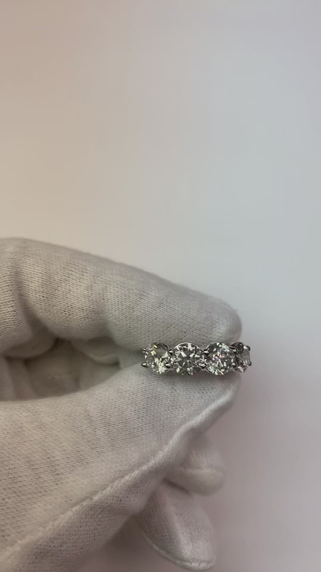 4 Stone Round Diamond Ring