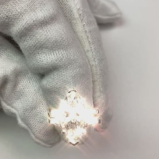 Marquise Cut Diamond Ring Engagement Set