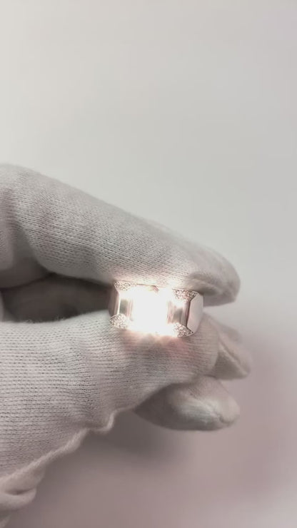 Thick Shank Men's Anniversary Band Round Diamond 1.75 Carats