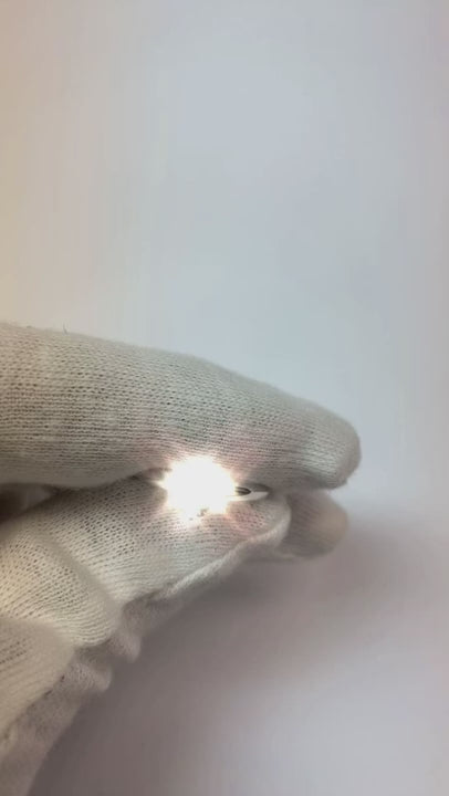 1 Carat Round Natural Earth Mined Diamond White Gold 14K Solitaire Engagement Ring New