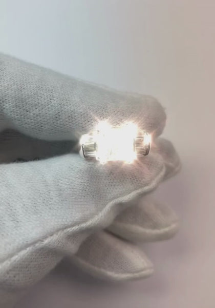 Big Diamond Ring 4.50 Ct. Diamond Three Stone Gold Engagement Ring