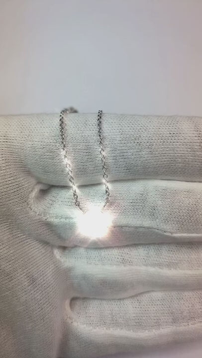 1.5 Ct Solitaire Natural Earth Mined Diamond Bezel Set Pendant With Chain