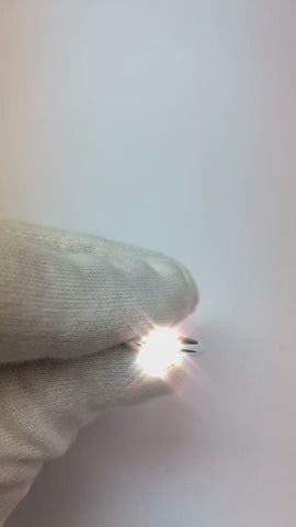 1 Carat Round Natural Earth Mined Diamond Solitaire Ring White Gold