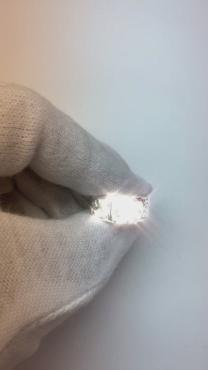 Art Nouveau Jewelry New Women’s Ring Old Cut Natural Earth Mined Diamond Leaf Style