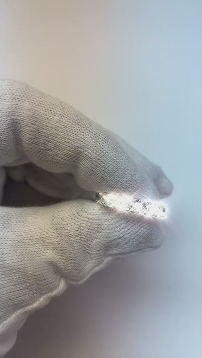 3.15 Carats Women Round Natural Earth Mined Diamond Eternity Band Solid White Gold Jewelry