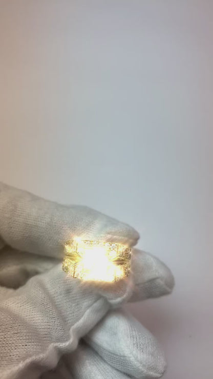 3 Carats Round Diamond Anniversary Mens Ring White Gold 10K