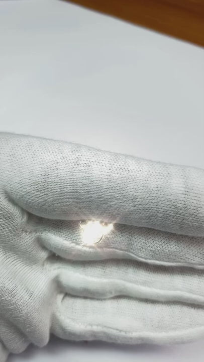 0.75 Carats Round Bezel Set Natural Earth Mined Diamond Necklace Pendant 14K White Gold