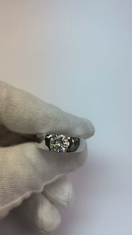 2 Carat Gorgeous Diamond Solitaire Ring Gold