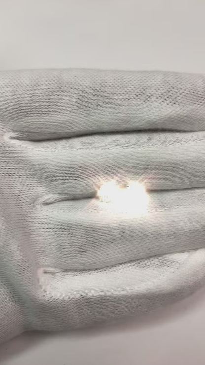 14K White Gold 2.00 Carats CERTIFIED Lab Grown Diamonds Ladies Studs Earrings New