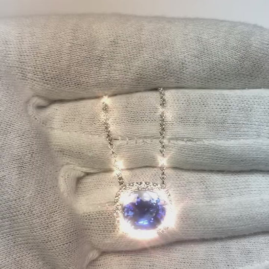 Halo Pendant Necklace