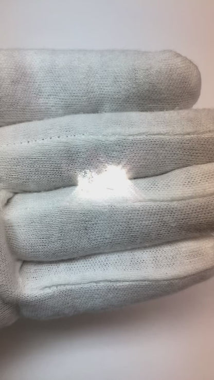 White Gold 2 Carats Round Genuine Natural Earth Mined Diamond Stud Earrings