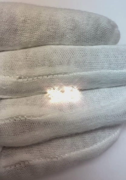 0.80 Carats Round Natural Earth Mined Diamond Stud Earrings