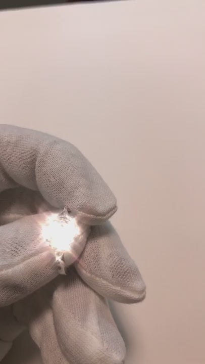 Oval Cut 3 Carat Natural Earth Mined Diamond Three Stone Jewelry Ring White Gold 14K