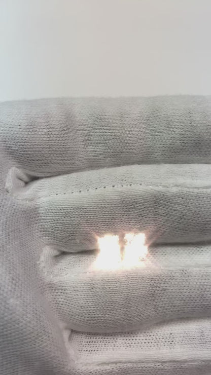 2 Carats Oval Cut Natural Earth Mined Diamond Studs Earring White Gold 14K