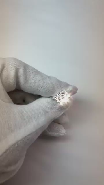2 Carats Antique Style Round Natural Earth Mined Diamond Engagement Ring White Gold 14K