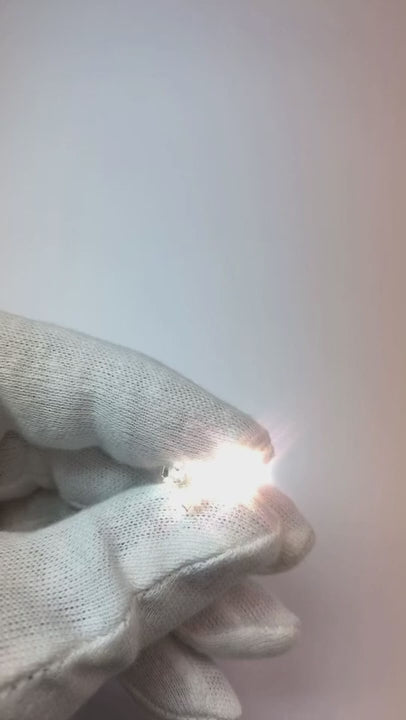 Gorgeous 2 Carats Heart Cut Natural Earth Mined Diamond Women Stud Earring White Gold 14K