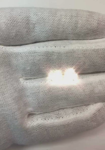 2 Ct Round Earth Mined Diamond Womens Earrings