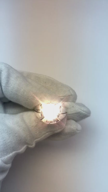 Gypsy 2.50 Carat Round Diamond Solitaire Ring White Gold 10K