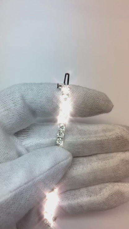 11 Carat Lab Grown Diamond Tennis Bracelet For Women