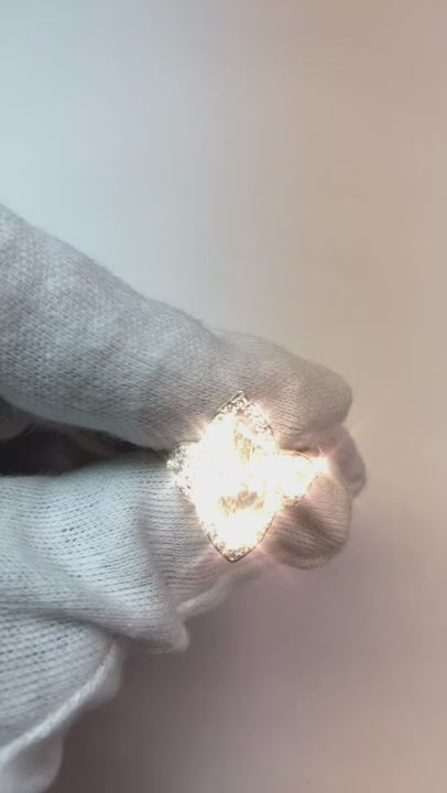 3 Ct. Marquise Natural Earth Mined Diamond 3 Stone Two Tone Gold Ring New