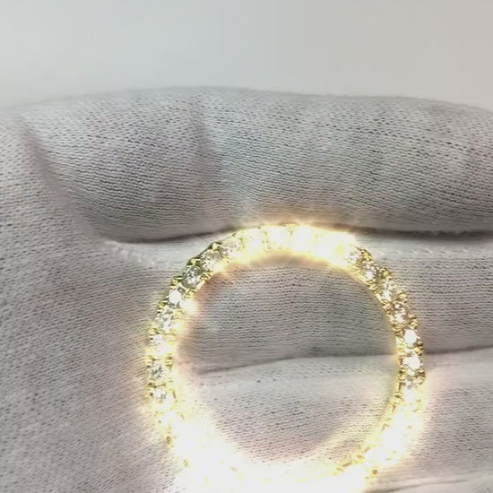 5 Ct. Custom 36 Mm Diamond Bezel To Fit Rolex Datejust & President Watch