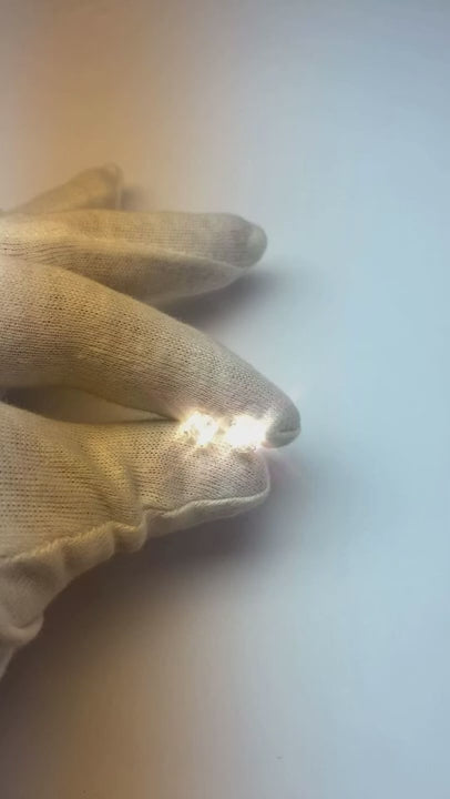 3 Carats Round Natural Earth Mined Diamond Stud Earring