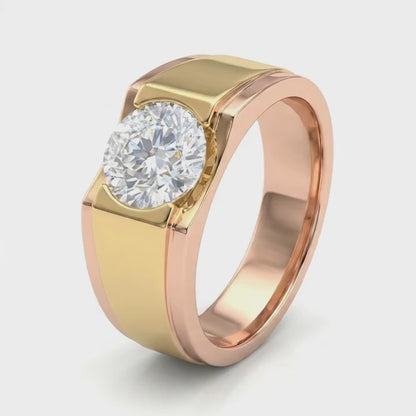 5 Carats Men's Diamond Ring