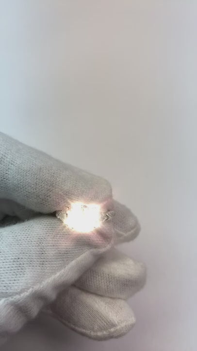 Antique Style 3 Stone Ring Old Mine Cut & Trillion Natural Earth Mined Diamond 2.25 Carats