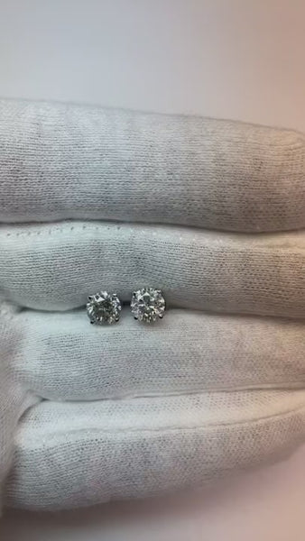 2ct Diamond Earrings